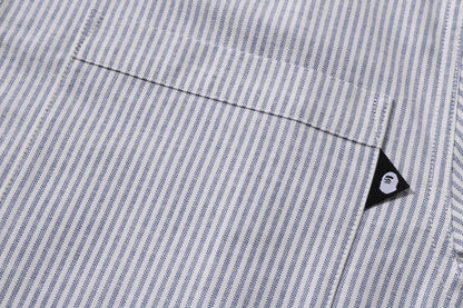 BAPE YARN DYE STRIPES OXFORD SHIRT