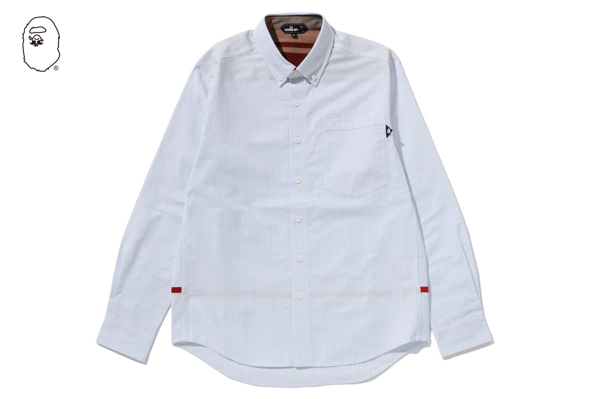 BAPE YARN DYE STRIPES OXFORD SHIRT