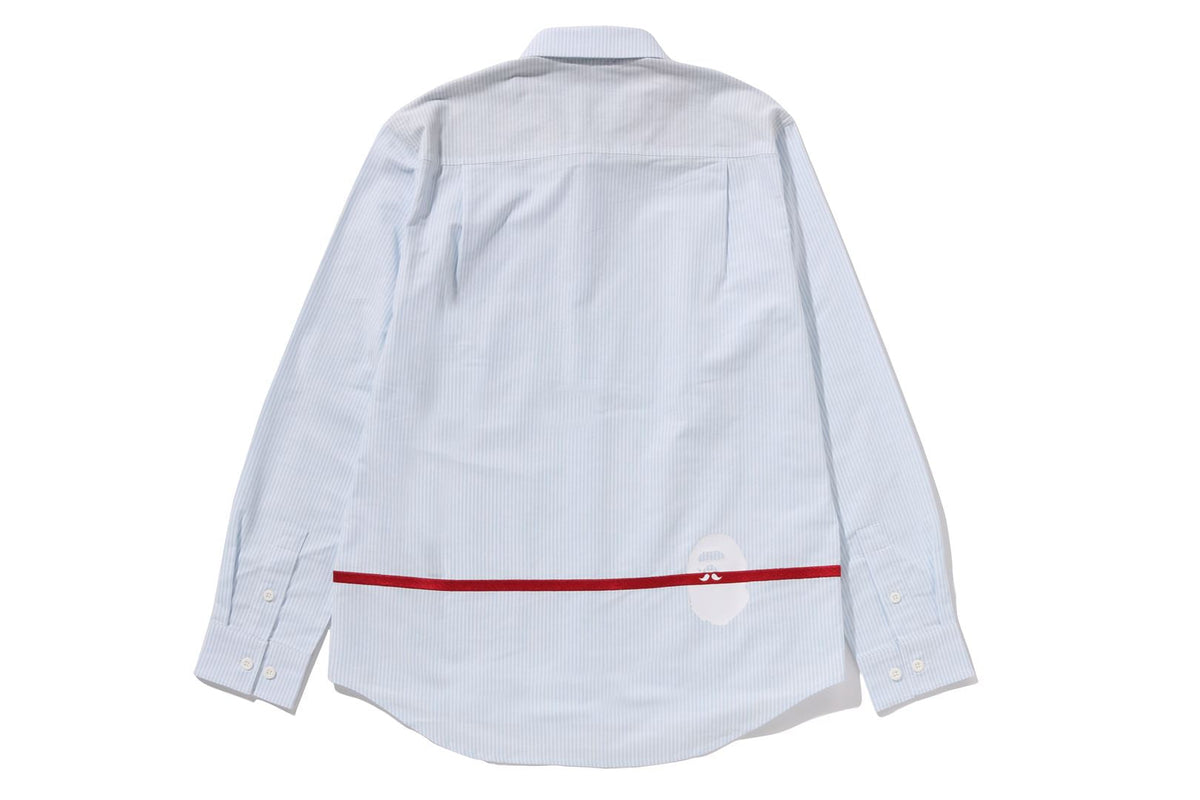 BAPE YARN DYE STRIPES OXFORD SHIRT