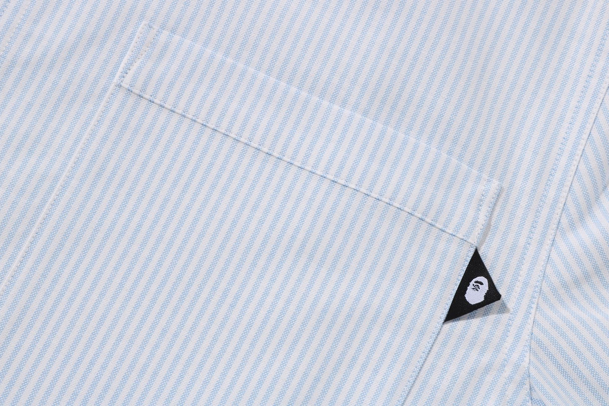 BAPE YARN DYE STRIPES OXFORD SHIRT