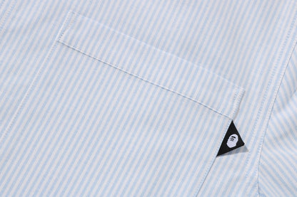 BAPE YARN DYE STRIPES OXFORD SHIRT