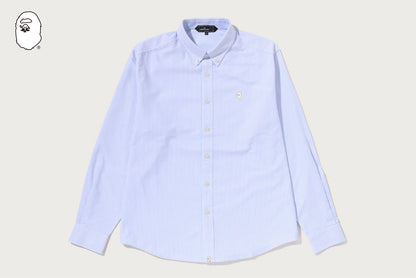 BAPE COTTON OXFORD 長袖襯衫