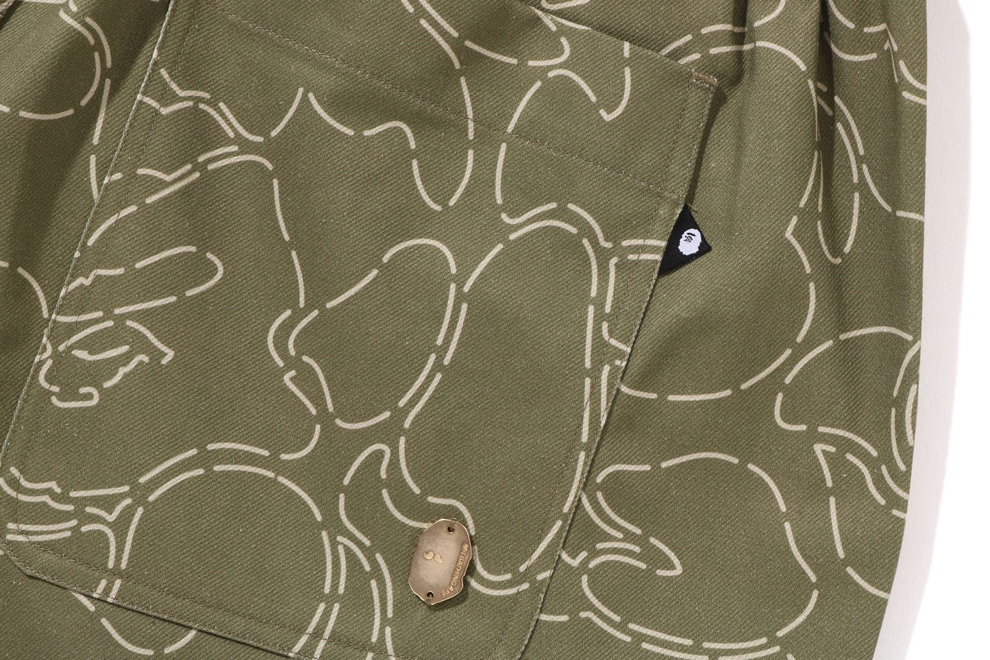 BAPE CAMO SPORTY SHORTS