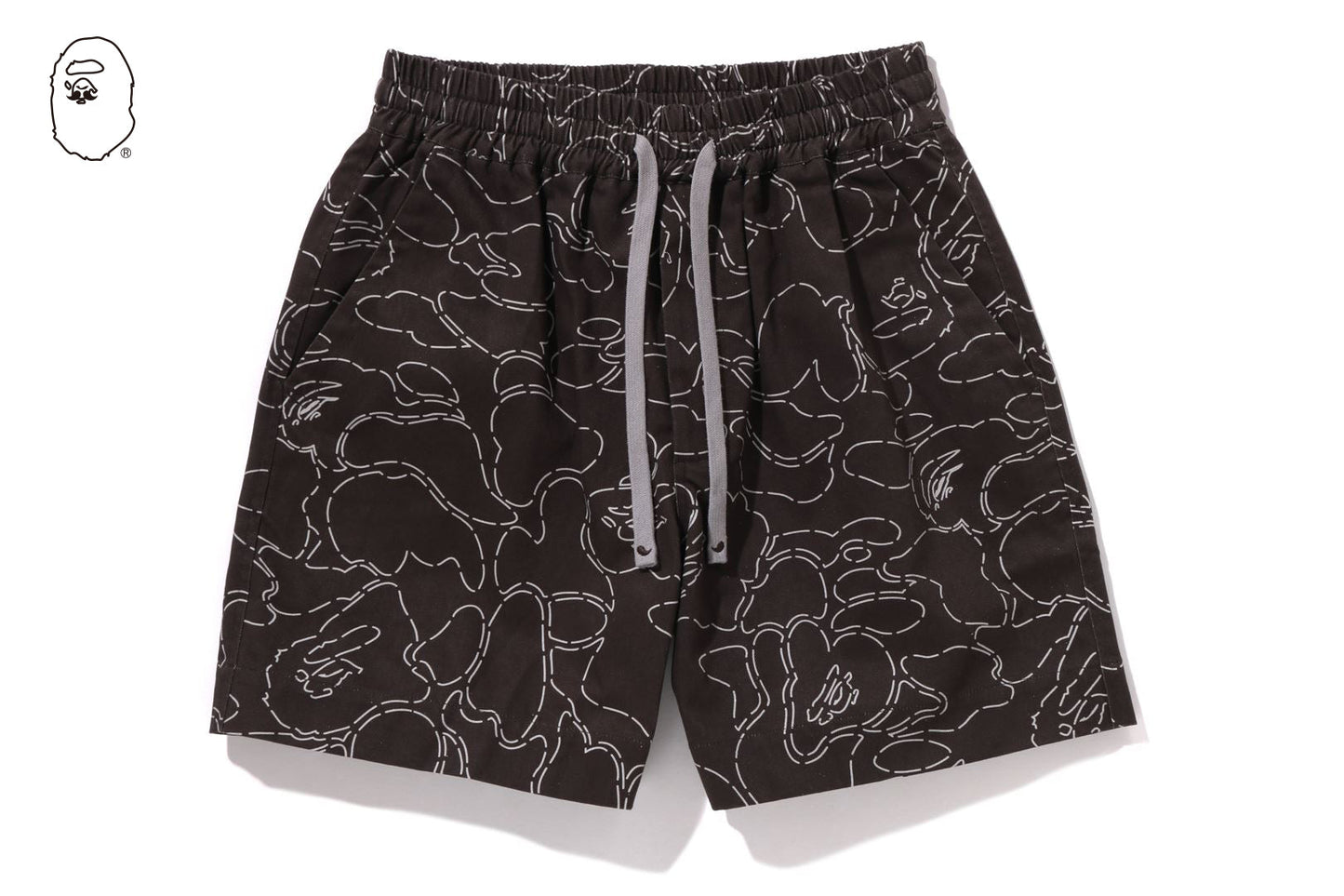 BAPE CAMO SPORTY SHORTS