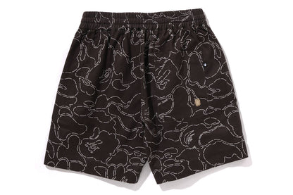 BAPE CAMO SPORTY SHORTS