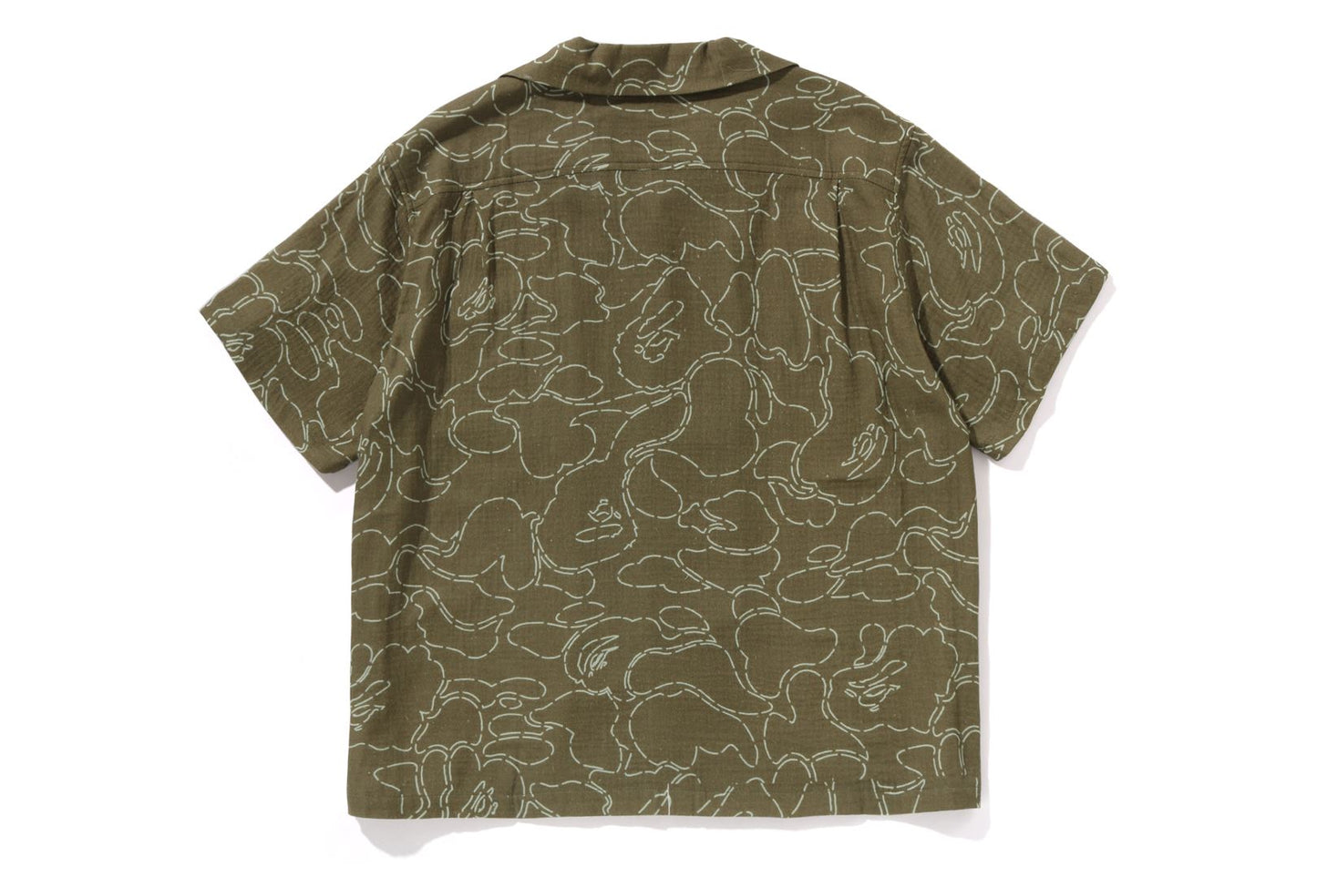 BAPE 印花休閒短袖襯衫