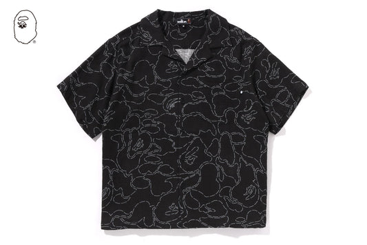 BAPE PRINTED CASUAL SS SHIRT