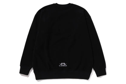 BAPE PULL OVER CREWNECK SWEAT SHIRT
