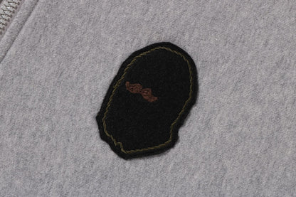 BAPE HALF ZIP PULL OVER SWEAT SHIRT #1