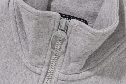 BAPE HALF ZIP PULL OVER SWEAT SHIRT #1