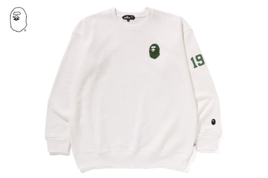 BAPE PULL OVER CREWNECK SWEAT SHIRT