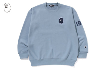 BAPE PULL OVER CREWNECK SWEAT SHIRT