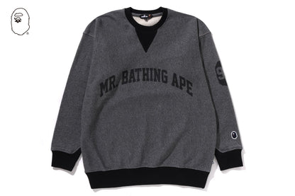 BAPE PULL OVER CREWNECK SWEAT SHIRT