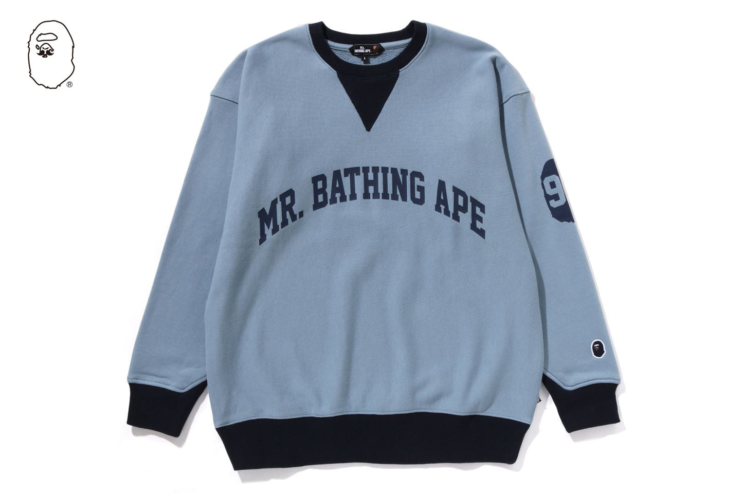 BAPE PULL OVER CREWNECK SWEAT SHIRT