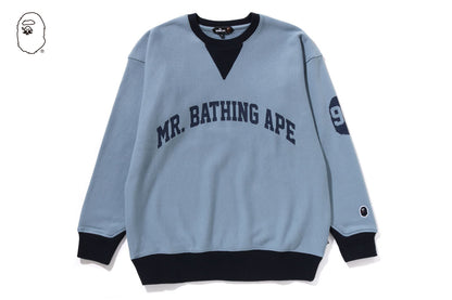BAPE PULL OVER CREWNECK SWEAT SHIRT