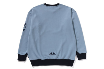 BAPE PULL OVER CREWNECK SWEAT SHIRT
