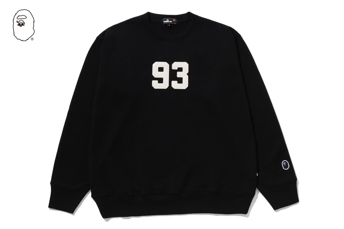 BAPE CREW NECK SWEAT SHIRT #4