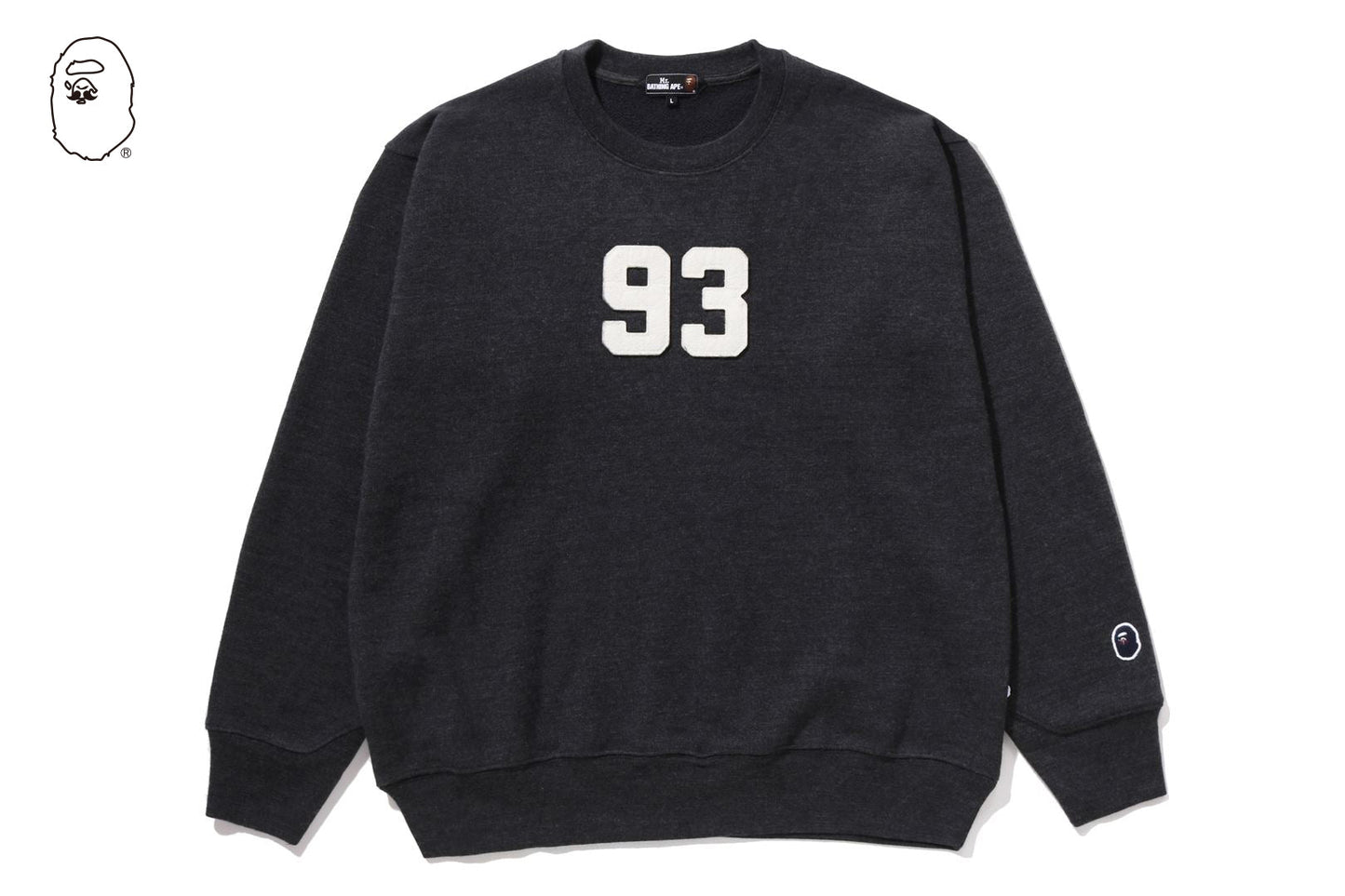 BAPE CREW NECK SWEAT SHIRT #4