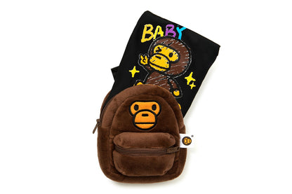BAPE BABY MILO 鑰匙圈環保袋