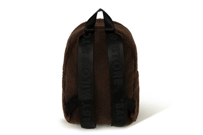BAPE BABY MILO MINI FAUX FUR BACKPACK
