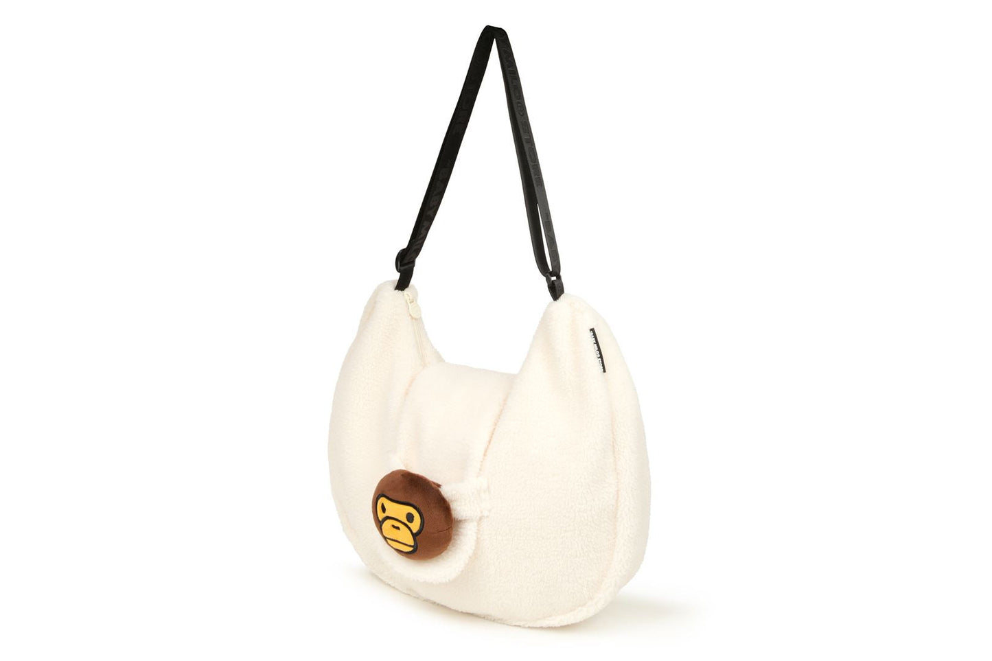 BAPE BABY MILO 人造毛絨大托特包