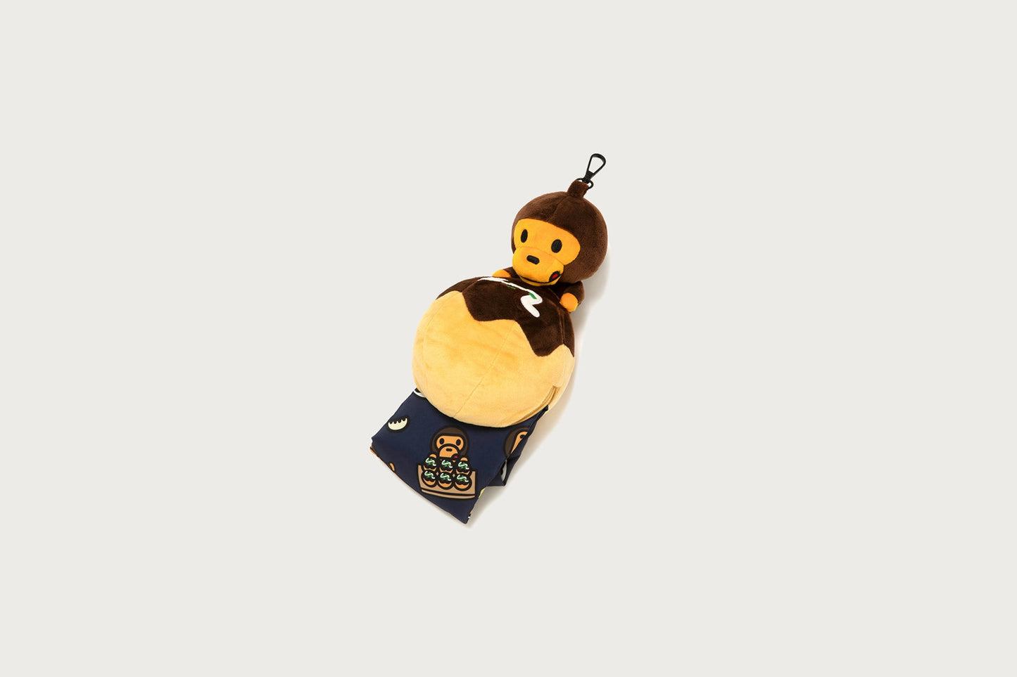 BAPE BABY MILO 毛絨玩具 章魚燒托特包