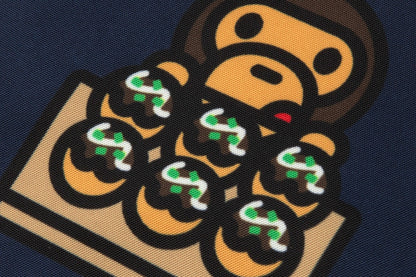 BAPE BABY MILO 毛絨玩具 章魚燒托特包