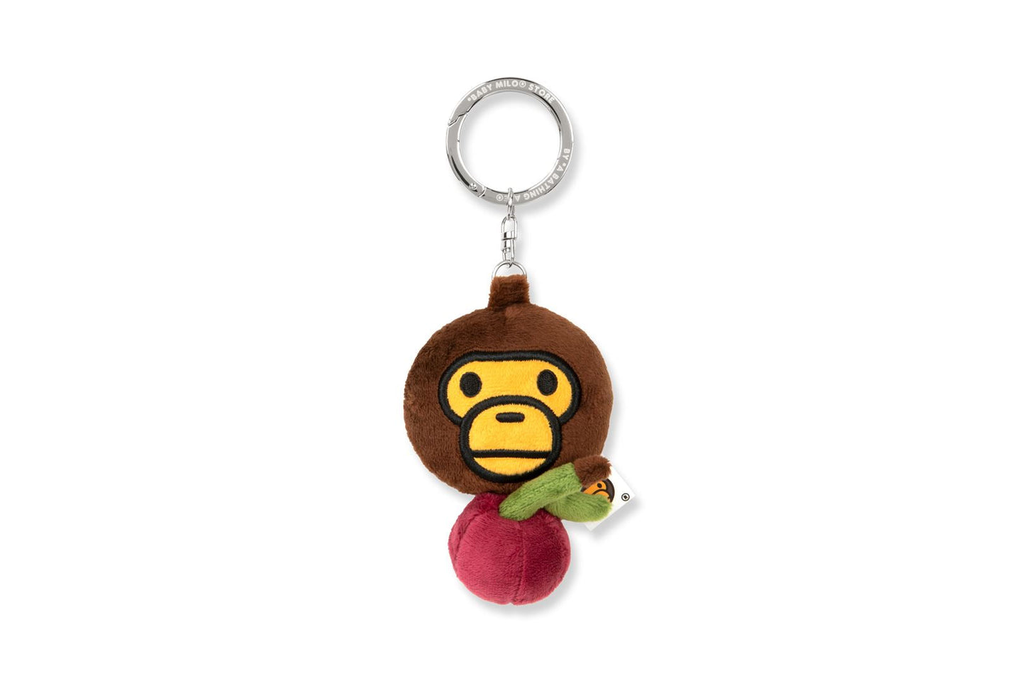 BAPE BABY MILO CHERRY PLUSH DOLL TAPE MEASURE KEYCHAIN