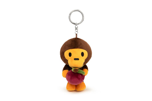 BAPE BABY MILO 櫻桃毛絨玩具鑰匙圈