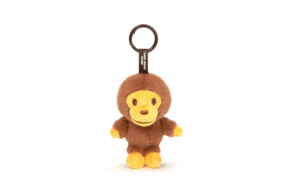 BAPE BABY MILO 毛絨玩偶型鑰匙圈