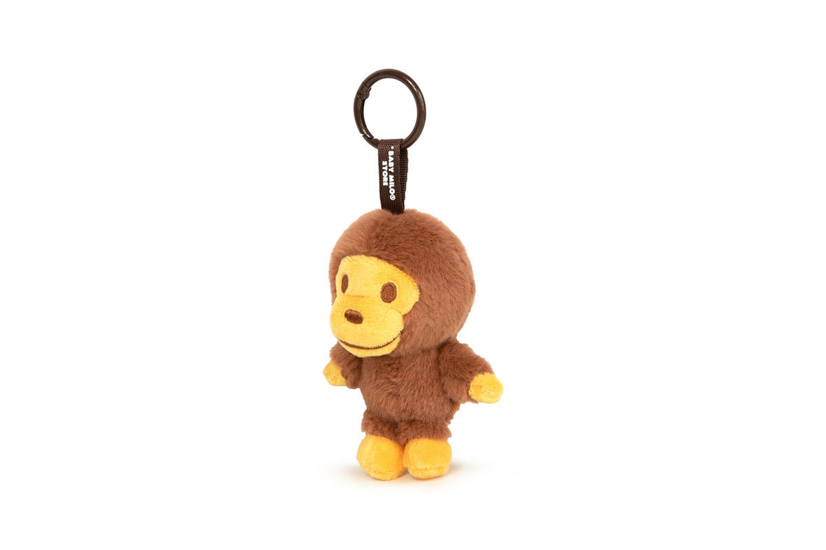 BAPE BABY MILO 毛絨玩偶型鑰匙圈