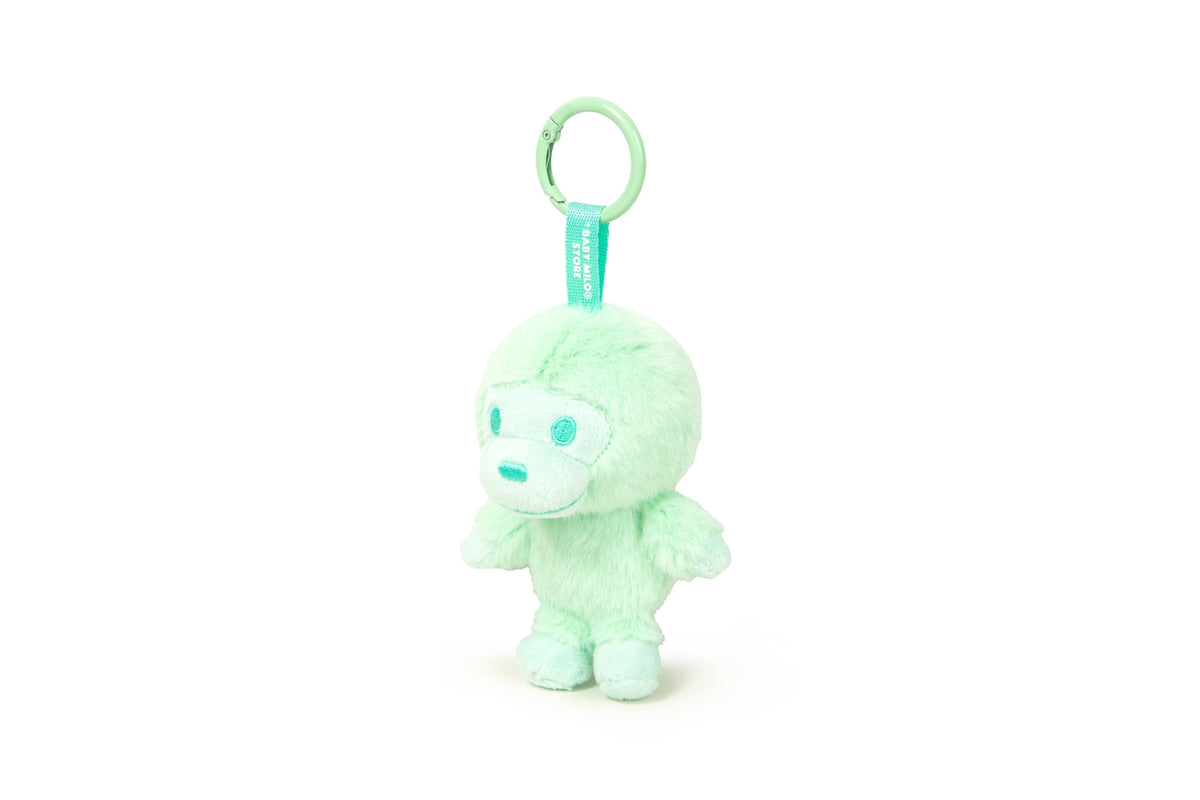 BAPE BABY MILO 毛絨玩偶型鑰匙圈