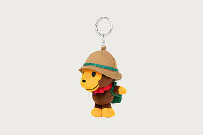 BAPE BABY MILO CAMPING 毛絨玩具鑰匙圈 15CM