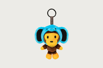 BAPE BABY MILO ELEPH 15CM 毛絨玩具鑰匙圈