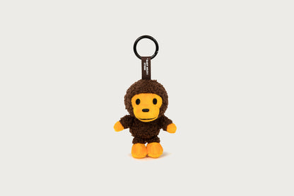 BAPE BABY MILO 毛絨玩具鑰匙圈 10CM