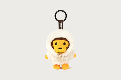 BAPE BABY MILO HOODIE 毛絨玩具鑰匙圈 10CM