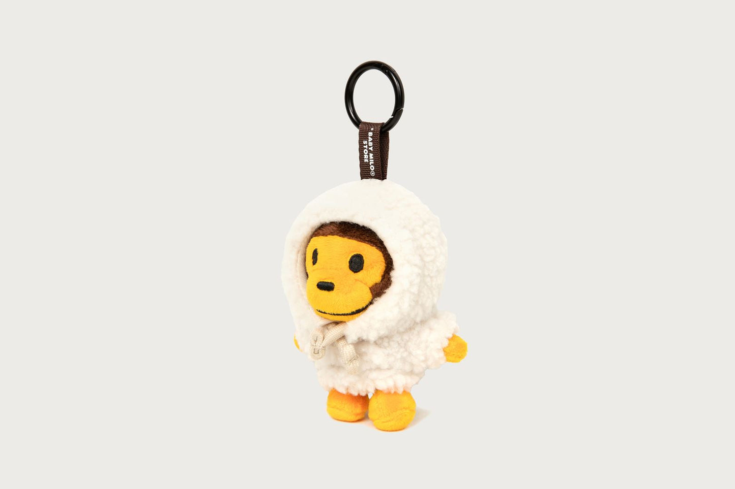 BAPE BABY MILO HOODIE 毛絨玩具鑰匙圈 10CM