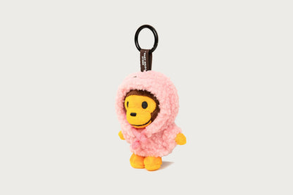BAPE BABY MILO HOODIE 毛絨玩具鑰匙圈 10CM