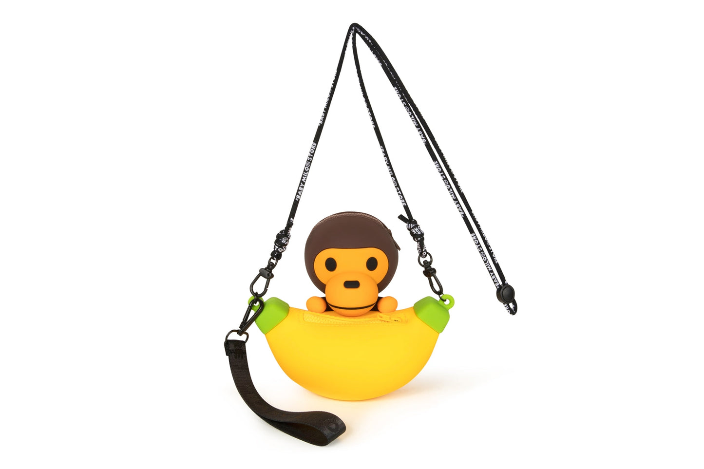 BAPE BABY MILO 矽膠斜背包