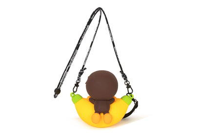 BAPE BABY MILO 矽膠斜背包