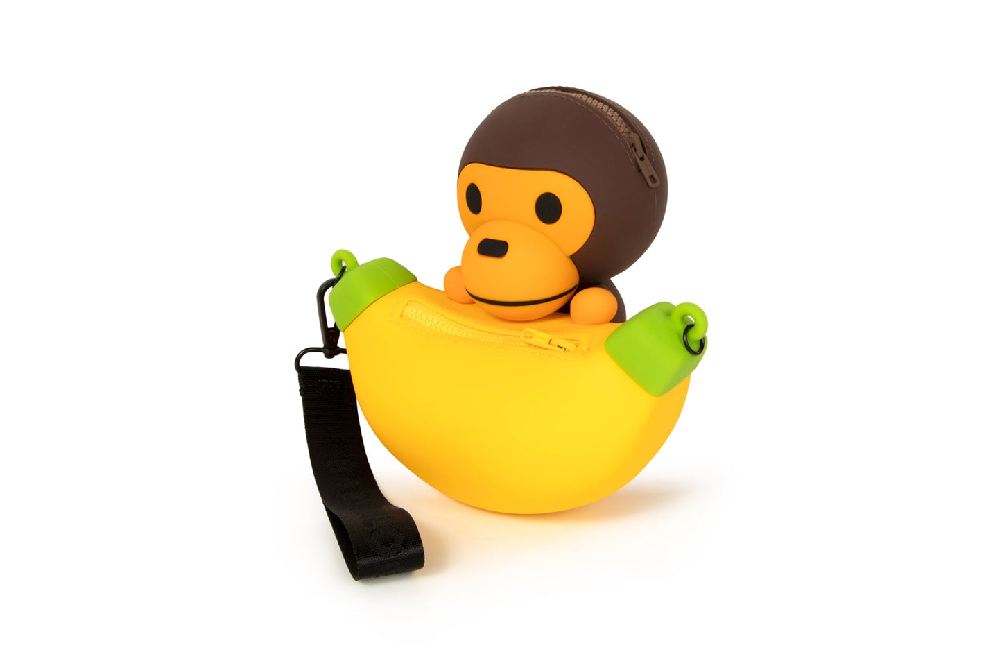 BAPE BABY MILO 矽膠斜背包