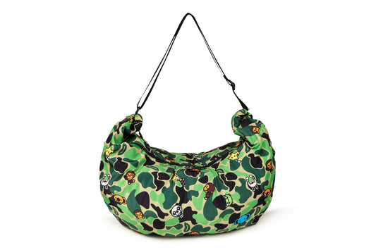 BAPE MILO ALL FRIENDS CAMO TOTE BAG