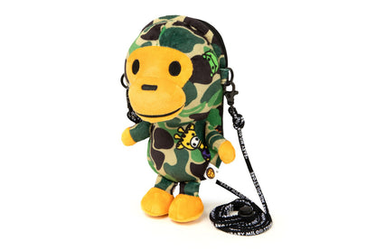 BAPE BABY MILO 毛絨手機包