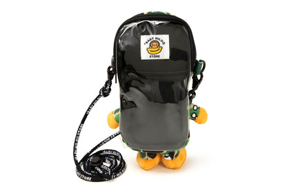 BAPE BABY MILO 毛絨手機包