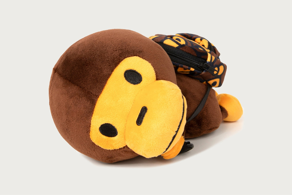 BAPE BABY MILO 小型毛絨娃娃斜背包