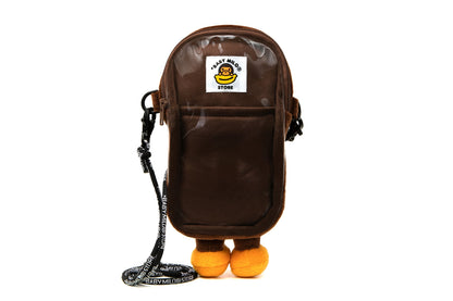 BAPE BABY MILO 章魚燒毛絨玩具手機包