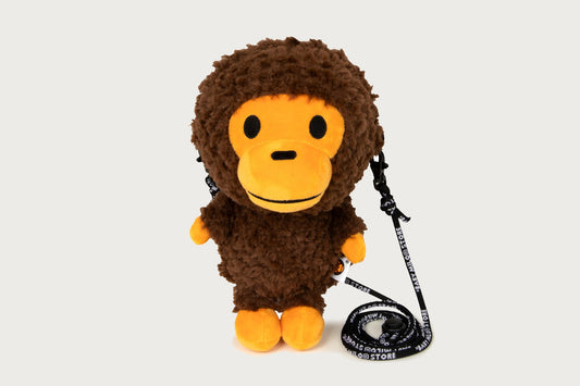 BAPE BABY MILO 假毛絨玩具手機包 #1