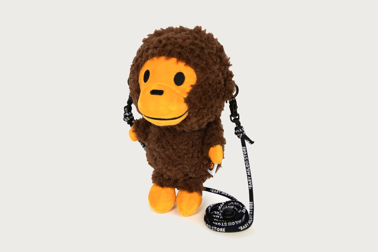 BAPE BABY MILO 假毛絨玩具手機包 #1