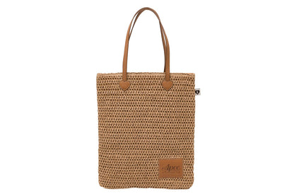 BAPE HEART BADGE WEAVING TOTE BAG