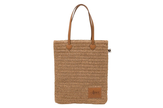 BAPE HEART BADGE WEAVING TOTE BAG